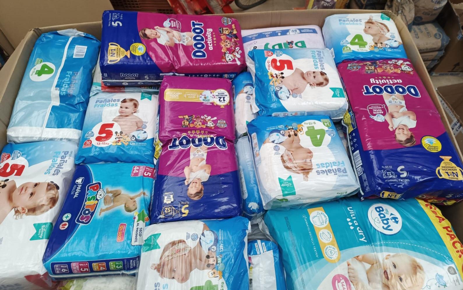 Lote: pañales para bebé